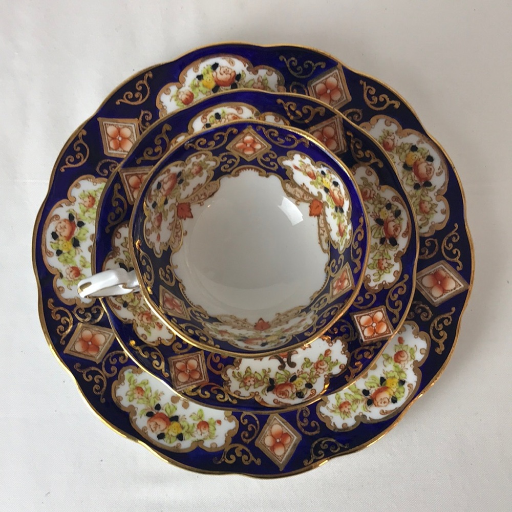Royal Albert vintage china tea cup, saucer and plate